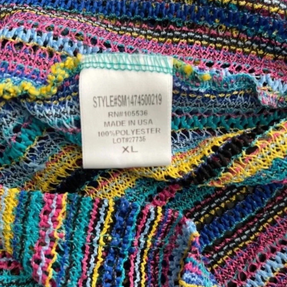 Travel Elements Crochet Cardigan - Size XL - Picture 7 of 8